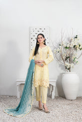 Tawakkal Tanzil Collection Ready To Wear Trouser Suit D-2760